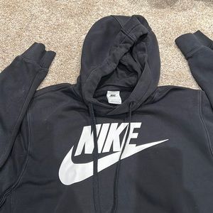 NIKE MENS SMALL BLACK HOODIE